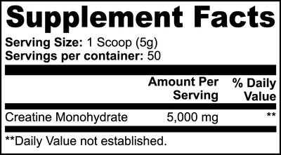 OptiBuild Creatine Monohydrate