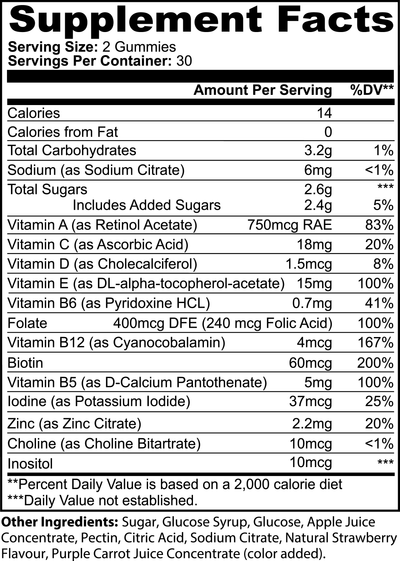 Luxe Life Multivitamin Gummies